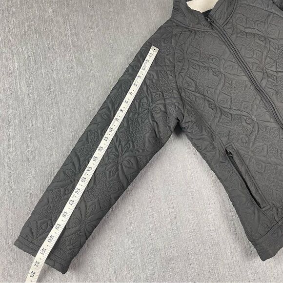 ALPS Black Quilted Fleece Lined Jacket Women’s Size Small EUC - Picture 4 of 9